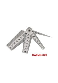 Resim Dwmeasuring Üçgen Delik Cetvelleri 45 60mm 