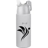 Resim Buffer® Kilitlenebilen Matara Güvenlikli Suluk Sporcu Matarası Spor Su Şişesi Içecek Şişesi 700ML 