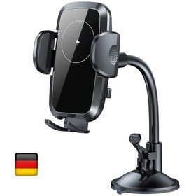 Resim Woyax By Deji Kablosuz Şarj Vantuzlu Araç İçi Telefon Tutucu 15w 