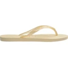Resim Havaianas Slim Kadın Terlik - Bej Renk, Rahat Kauçuk ve Kaymaz Taban, Plaj ve Günlük Kullanım İçin İdeal 