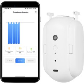 Resim Wifi Otomatik Perde Açacağı Robot Kablosuz 