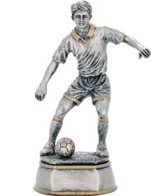 Resim Seftil GN215A Futbolcu Figürlü Ödül Kupası 24 cm 
