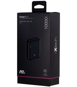Resim Ixtech Çift Çıkışlı Led Göstergeli Powerbank 10.000 Mah Siyah 
