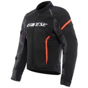 Resim Daınese Ceket/aır Frame 3 Tex Jacket/black/red-fluo 
