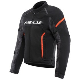 Resim Daınese Ceket/aır Frame 3 Tex Jacket/black/red-fluo 