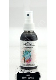 Resim Cadence Your Fashion Sprey Kumaş Boyası - 1119 Siyah 
