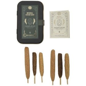 Resim 6lı Palo Santo Sandal Ud Tütsü Seti 7cm-3156 