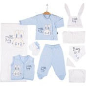 Resim Mdm Bunny Nakişli 10'lu Zibin Seti Mavi 