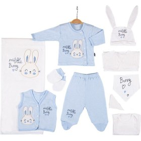 Resim Mdm Bunny Nakişli 10'lu Zibin Seti Mavi 