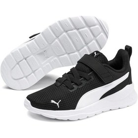 Resim Puma 372009 01 Anzarun Lite Ac+ Ps Siyah-beyaz Cocuk Spor Ayakkab Siyah 