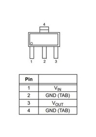 Resim Mcp1825S-3302E/Db Sot-223-3 Lineer Voltaj Regülatörü 