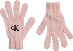 Resim Calvin Klein MONOGRAM RIB GLOVES Erkek Pembe Eldiven 