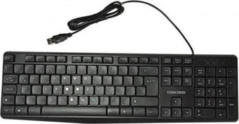 Resim Usb Optical En Ucuz Concord C-73 Klavye Usb Standart Türkçe Q Kablolu Klavye 