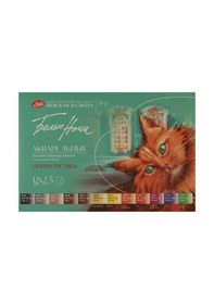 Resim St. Petersburg White Nights Tablet Sulu Boya Seti 12 Renk Animali 