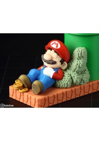 Resim Mario Temalı 3d Baskı Kalemlik Demonte Gönderim 