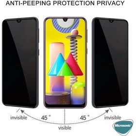 Resim Microsonic Samsung Galaxy M31 5D Gizlilik Filtresi Siyah 439006869 