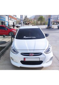 Resim Sts Oto Aksesuar Hyundai Accent Blue Sinyalli Batman Yarasa Ayna Kapağı Piano Black Abs Plastik (01) 