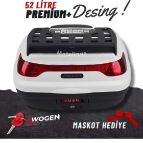Resim Wogens Wogen Premium 52 Lt. Arka Çanta +üst Bagaj+sırt Dayama 