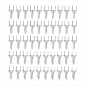 Resim Explosion1 50PCS Dikişsiz Tırnaklar Çift Başlı Vidalı Masif Ahşap Süpürgelik Dikişsiz Tırnaklar Ayak Çizgisi Özel Tırnaklar (Yurt Dışından) 