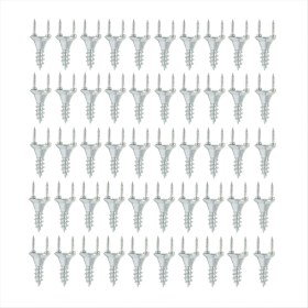 Resim Explosion1 50PCS Dikişsiz Tırnaklar Çift Başlı Vidalı Masif Ahşap Süpürgelik Dikişsiz Tırnaklar Ayak Çizgisi Özel Tırnaklar (Yurt Dışından) 