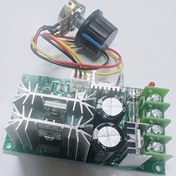 Resim 1 adet SUOLE2000W DC Motor Hız Kontrol Cihazı 12V24V36V48V Yüksek Güç Sürücü Modülü PWM Kontrol Cihazı 20A Akım Sınırlayıcısı 