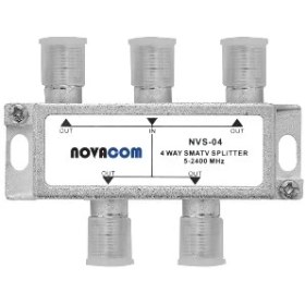 Resim Novacom NVS-04 1/4 Uydu Bölücü (5-2400 MHz) 