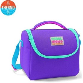 Resim Coral High Kids Mor Renk Detaylı Thermo Beslenme Çantası 11734 