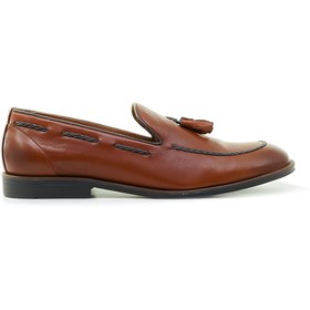 Resim YAŞAR KAŞLI ERKEK HAKİKİ DERİ LOAFER GÜNLÜK AYAKKABI (39-45) 21Y YKM-20753 M TABA MİLANO 