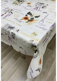 Resim Muşamba Masa Örtüsü Astarlı Lavender 
