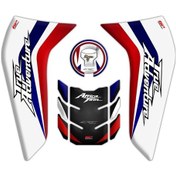 Resim GP Kompozit Honda Africa Twin CRF1100L L1 2020-2023 Uyumlu Tank Pad Seti Beyaz 