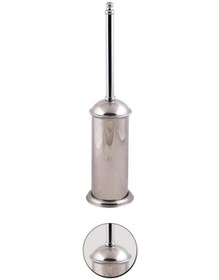 Resim Maya Ottoman Chrome Klozet Fırçası %100 Pirinç 