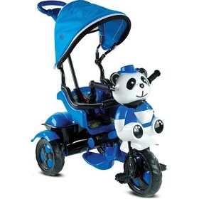 Resim Babyhope 127 Little Panda Kontrollü 3 Tekerlekli Bisiklet 