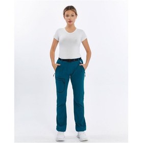 Resim Mapamyumco Quick Dry Kadın Trekking Pantolon-mavi Mavi 
