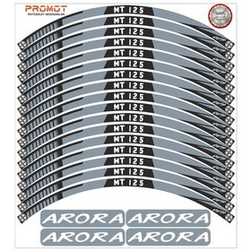 Resim Arora Mt 125 Uyumlu Jant Şeridi 2 