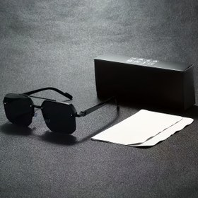 Resim Erkekler ve kadınlar için sınır ötesi yarım çerçeve kesim moda gözlükler, trend kare çerçeve gözlükler, hediye vermek için en iyi seçim 