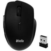 Resim Hello HL-4701 2.4GHZ 1600DPI Şarjlı 5D Kablosuz Optik Mouse 