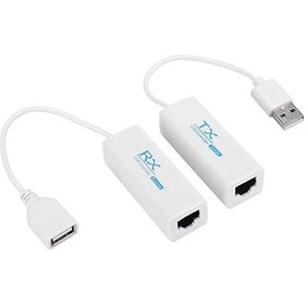 Resim Platoon Cat6 ile USB Uzatma Kablosu 200 Metre 