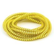 Resim SPELT Şarj Aleti Kablosu Kablo Kordon Koruyucu Spiral Sarma Kılıf Koruma Golden Shine 