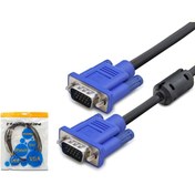 Resim HADRON Hdx7807 Vga Kablo Od8.0 A Kalite 40m Siyah 