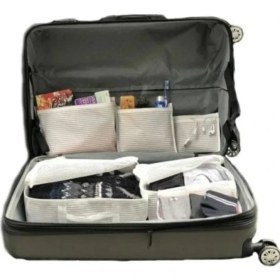 Resim Rennway Bavul Içi Düzenleyici Valiz Organizer 6 Lı Set - Çizgili 