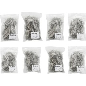 Resim EnigmaticE 800 Adet Otomotiv Plastik Tamir Standart Ön Kesim Dalga Zımba Tampon Kaporta Tamir Makinesi Kaynak Sıcak Zımba (Yurt Dışından) 