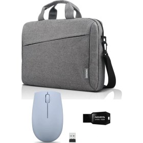 Resim Lenovo 300 Kablosuz Mouse + Lenovo T210 Notebook Çanta + Adata UV100 16GB Flash Bellek 