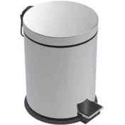 Resim Duxxa Pedallı Çöp Kovası 5 Litre 430 Kalite Çelik 