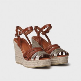 Resim Sandalet Kadın Octavia Toni Pons Platinum-tan Platinum-tan Bej - Kahverengi 