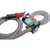 Resim Düzey/220 Volt Mazot Aktarma Pompası&5 Metre Telli Hortum&sayaçlı Tabanca Seti 
