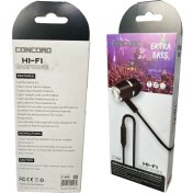 Resim Valentina ( Siyah - Beyaz ) Mikrofonlu Kulaklık Concord C-960 