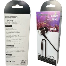 Resim Valentina ( Siyah - Beyaz ) Mikrofonlu Kulaklık Concord C-960 