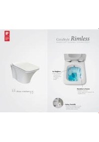 Resim Turkuaz İbiza Asma Klozet ve Soft Kapak Dahil 