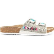 Resim Muya Paa Anatomik Taban Kadın Terlik Beyaz 