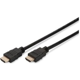 Resim Digitus Ak-330107-100-S 10 Metre Hdmı Kablo Altın 